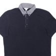 CALVIN KLEIN Slim Fit Mens Polo Shirt Black XS Online Sale