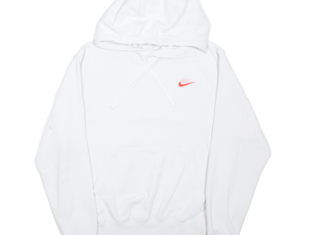 NIKE Womens White Hoodie XS Fashion