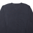 TOMMY HILFIGER Mens Jumper Black Tight Knit L on Sale