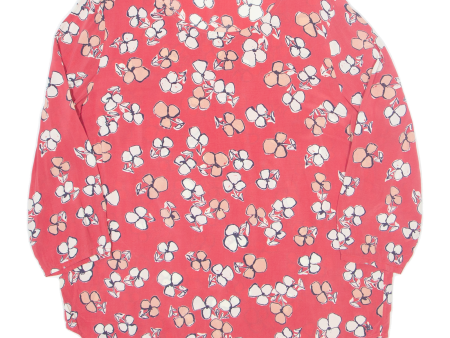 MARC O POLO Womens Printed Blouse Red 3 4 Sleeve Floral M Fashion