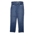 LEVI S Womens Jeans Blue Classic Straight W29 L28 Online Hot Sale