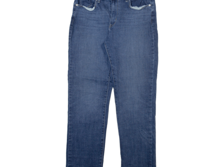 LEVI S Womens Jeans Blue Classic Straight W29 L28 Online Hot Sale