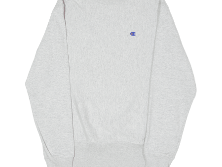 CHAMPION REVERSE WEAVE Mens Sweatshirt Grey Crew Neck XS on Sale