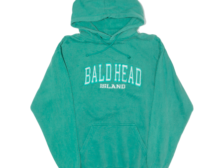 US VINTAGE Bald Head Island Mens Green Hoodie USA S Supply