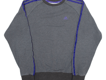 ADIDAS Mens Sweatshirt Grey S For Sale