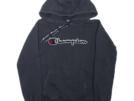 CHAMPION Mens Black Hoodie XS on Sale