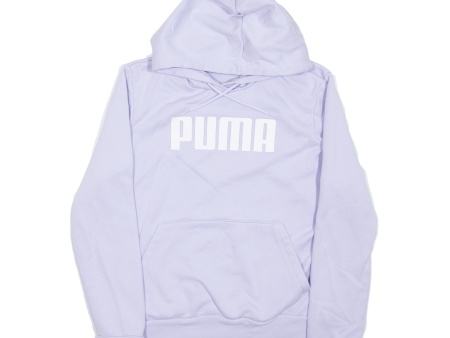 PUMA Womens Purple Hoodie M Sale