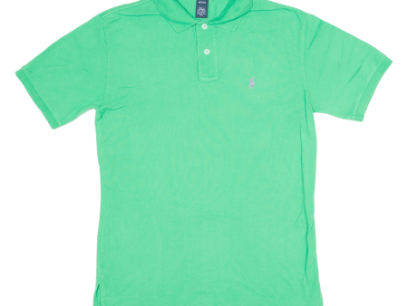 POLO RALPH LAUREN Boys Polo Shirt Green M Discount