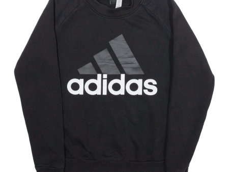 ADIDAS Womens Sweatshirt Black S Online now