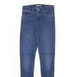 LEVI S 720 High Rise Womens Jeans Blue Slim Skinny W27 L32 Hot on Sale