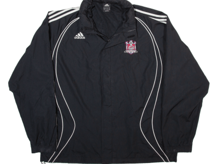 ADIDAS Boyd Broncos Football Mens Wax Jacket Black USA Hooded XL Online