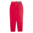 VALENTINO Womens Jeans Red Relaxed Tapered W28 L32 Online Hot Sale