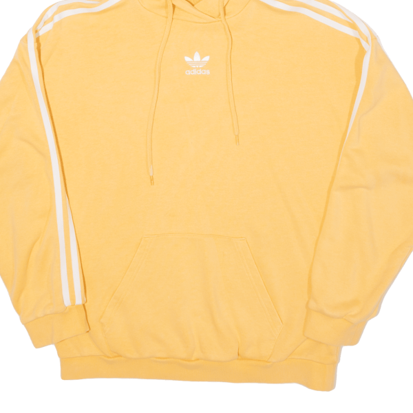 ADIDAS ORIGINALS Womens Orange Hoodie UK 12 Discount