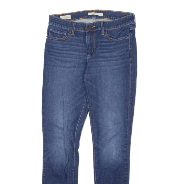 LEVI S 711 BIG E Womens Jeans Blue Slim Skinny W28 L30 on Sale