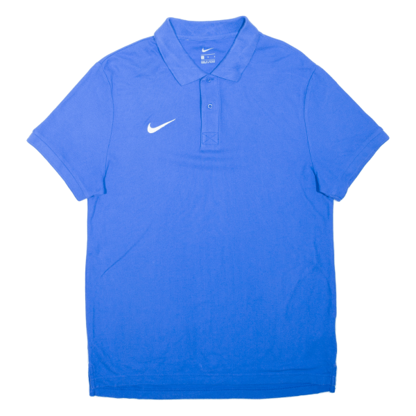 NIKE Mens Polo Shirt Blue L For Discount