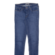 LEVI S 711 Womens Jeans Blue Slim Skinny W28 L34 Sale