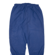 ADIDAS Mesh Lined Mens Track Pants Blue Tapered L W30 L31 Online now