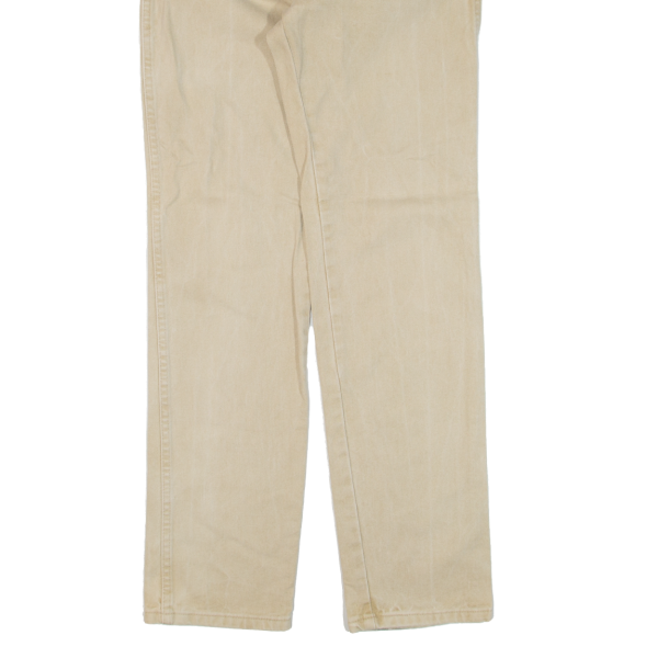 WRANGLER Womens Jeans Beige Regular Straight W24 L34 Online Sale