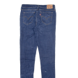 LEVI S 711 Womens Jeans Blue Slim Skinny W28 L34 Sale