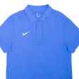 NIKE Mens Polo Shirt Blue L For Discount