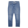 LEVI S 524 Womens Jeans Blue Slim Skinny W32 L29 Sale