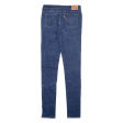 LEVI S 711 Womens Jeans Blue Slim Skinny W28 L34 Sale