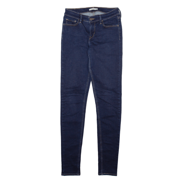 LEVI S 710 Womens Jeans Blue Slim Skinny W26 L31 on Sale