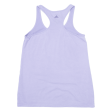 ADIDAS Womens Racer Back Vest Purple Sleeveless S on Sale