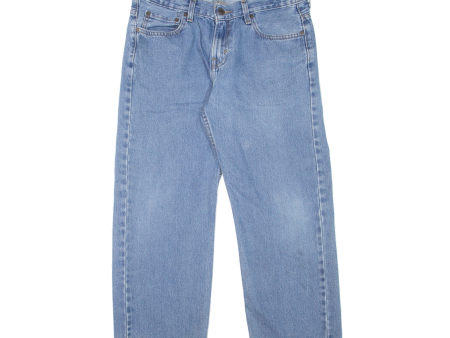 LEVI S Signature Boys Jeans Blue Relaxed Straight W32 L27 Online now