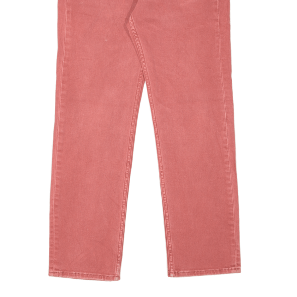 LEVI S 514 Jeans Mens Pink Slim Straight W29 L30 Online now