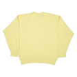 LACOSTE Womens Jumper Yellow Tight Knit Wool L Online now