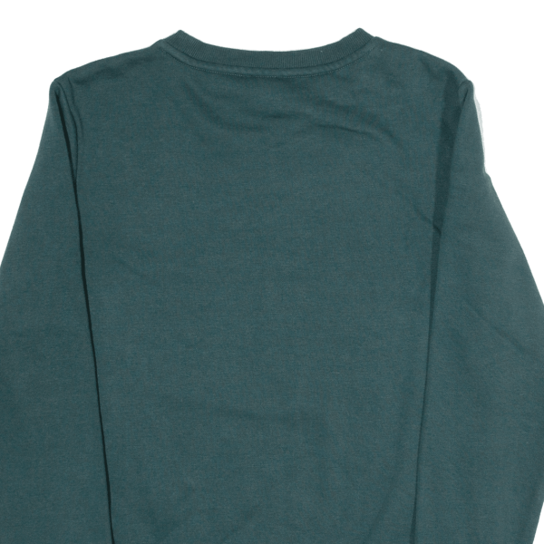 PUMA Mens Sweatshirt Green S Online Hot Sale